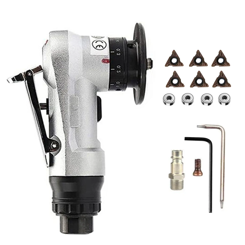 Pneumatic chamfer handheld Angle grinder Metal wood woodworking tools acrylic deburring chamfer trimming machine