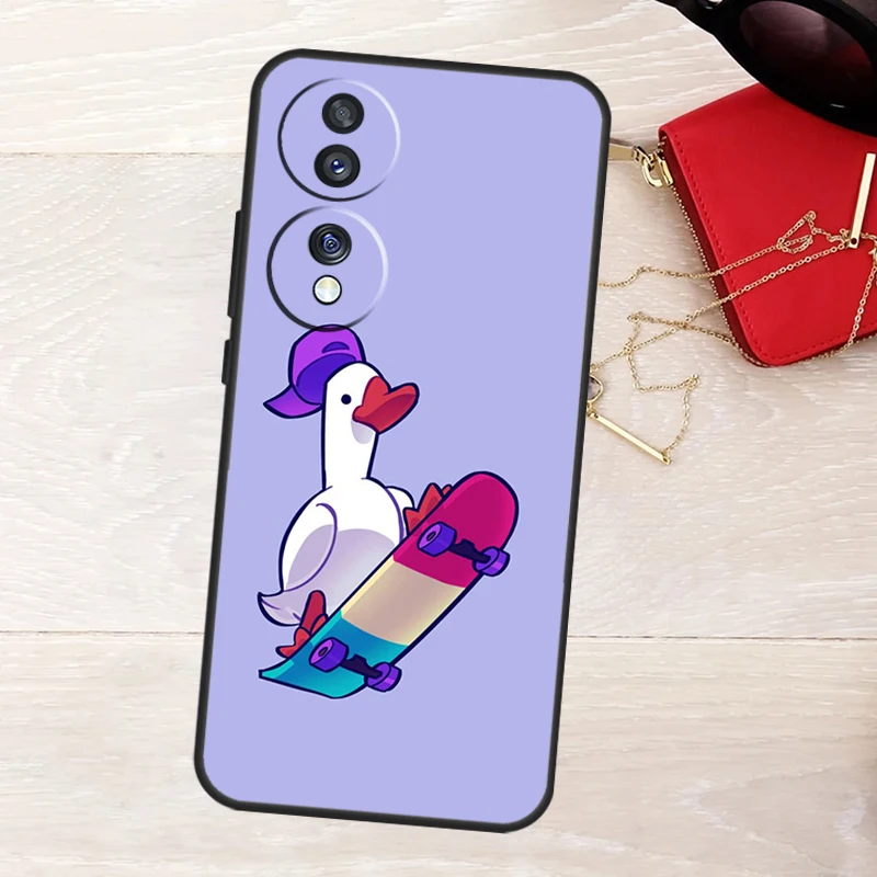 Cartoon Cute Goose Duck Phone Case Cover