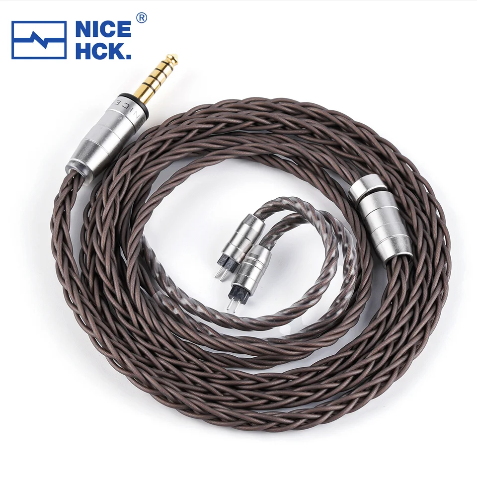 NICEHCK Engr.CuCeMix 限定数量ケーブル 自社開発銅セリウム合金