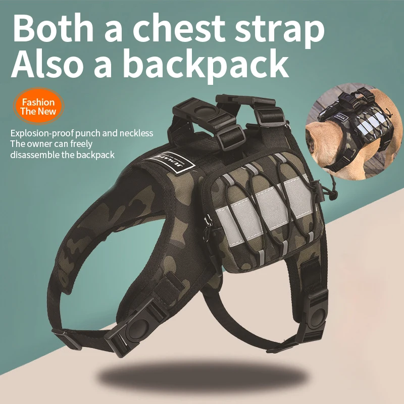 Pet Backpack Dog Accessories Outside Backpack For Dogs Adjustable
