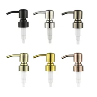 Soap Pump Liquid Lotion Dispenser Head Nozzle 304 Stainless Steel/Plastic Bathroom Liquid Soap Shampoo Dispenser Accessories 1
