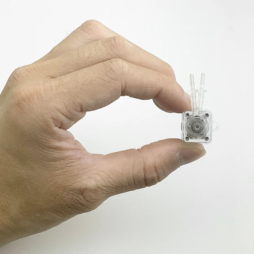 3V Peristaltic Pump Dosing Pump Mini Pump Liquid Self-priming Water Pump Silicone Tube for Aquarium Tank Lab Chemical Analysis