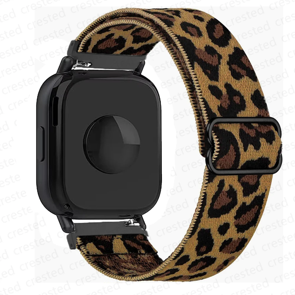 Versatile Nylon Elastic Watch Strap - 20/22mm (Black)