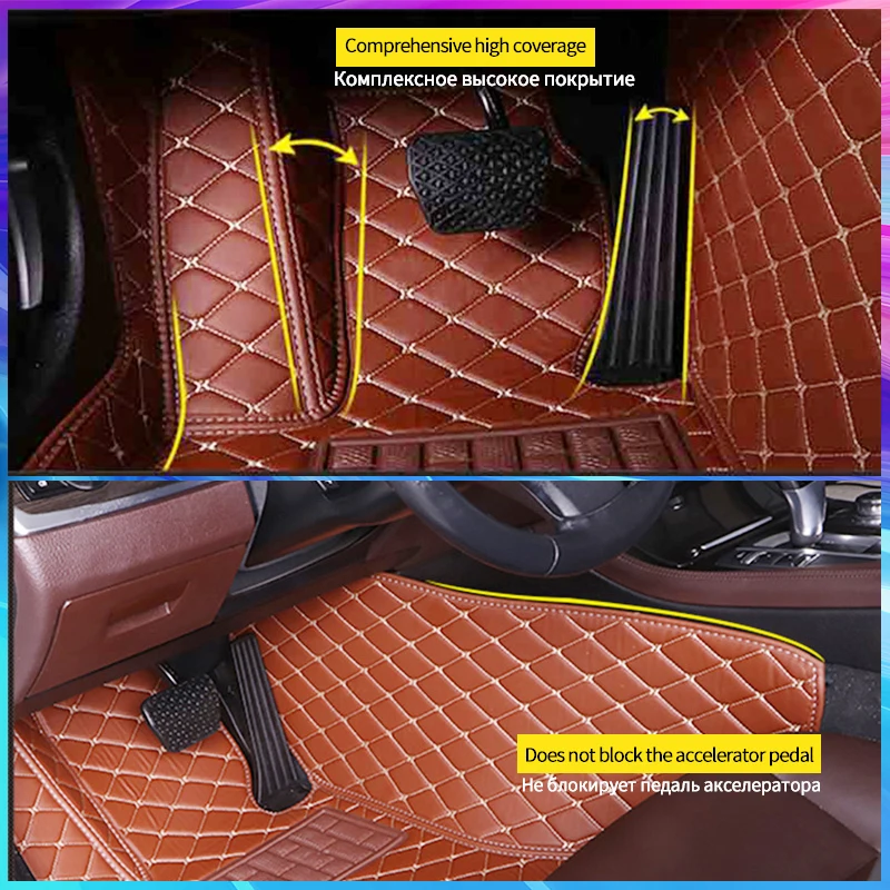 For JAC JS4 X4 To Car Floor Mats Auto Interior Styling Decorative Parts Waterproof And Dustproof Soil