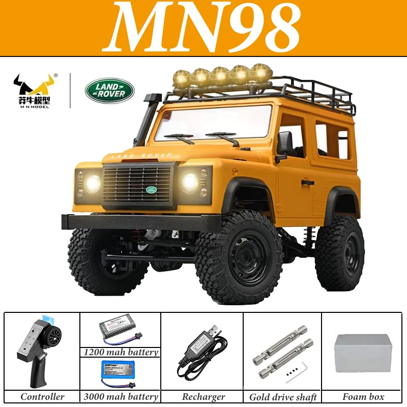 MN99s 1:12 MN モデル バージョン RC カー 4WD