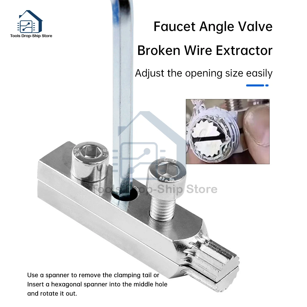 Extracteur De Filetage De Tuyau Cassé – Outil Multifonction 4/6 – Retire-filet – Neuf