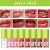 JOLLY JOJO 6 Colours Clear Lip Oil Lip Protectant Oil Lip Plumping Moisturising Mirror Lip Colour 1