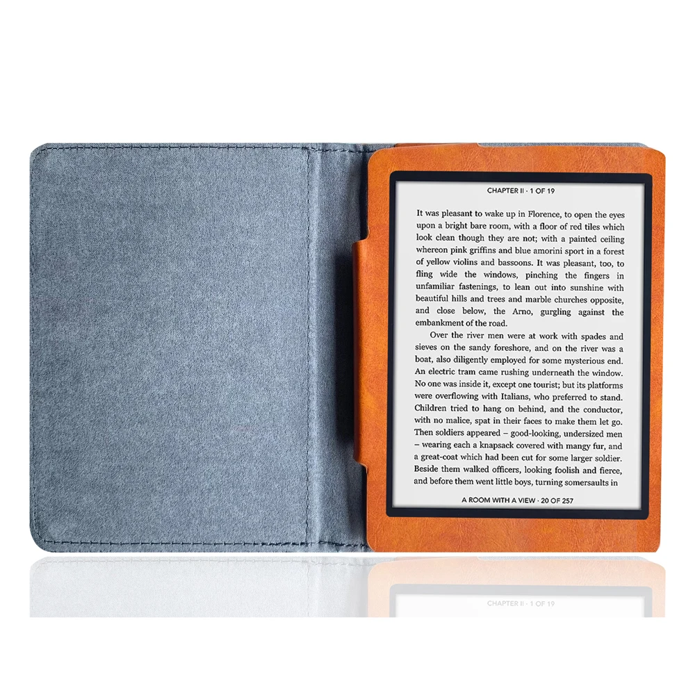 Capa para Kobo Glo hd 6.0 E-reader Modelo N437 Shell de Couro pu de Alta Qualidade - Imagem 3