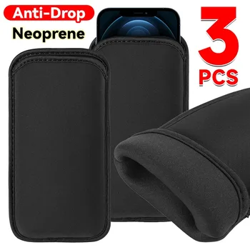 Custodia per cellulare in neoprene Custodia per telefono per Samsung Z Flip7 Fold7 IPhone 17 16 15 Googl Piexl10 Custodia antiurto per cellulare