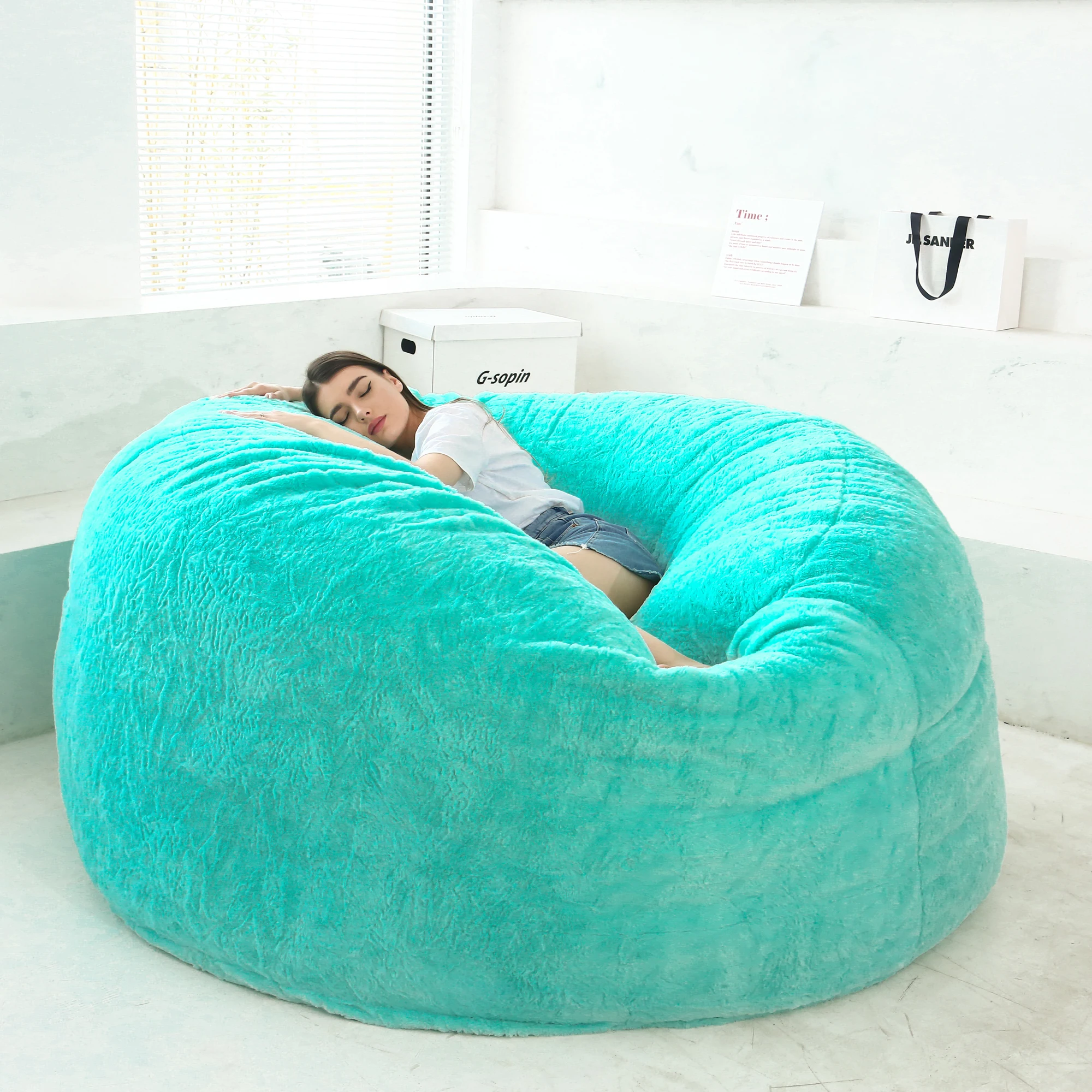 Fuzzy Bean Bag Chairs For Teens