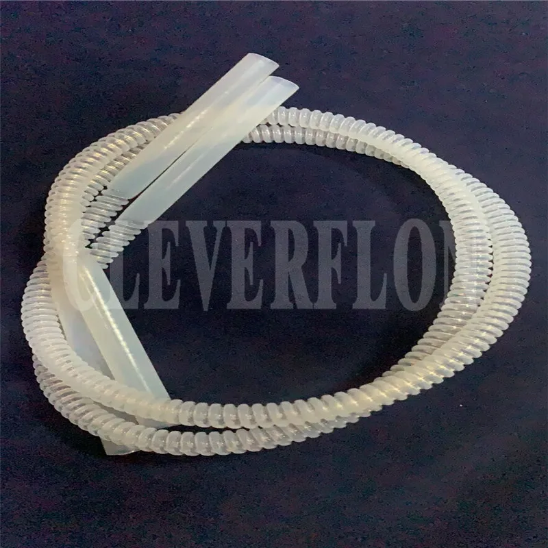 투명 PTFE 주름관, 1 계량기 길이
