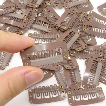 50 pz 2.3 cm clip di estensione dei capelli U clip per parrucca per estensioni dei capelli clip di capelli clip di capelli per accessori parrucca capelli fermagli per capelli salone