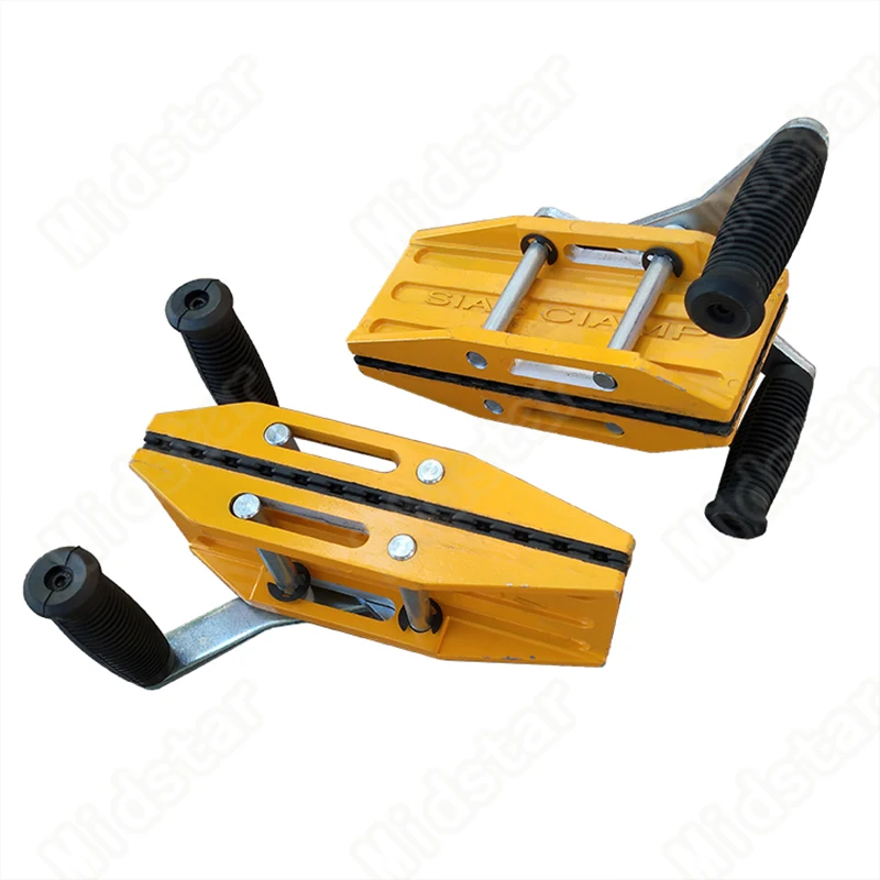 

350kg Double Handed Marble Stone Carry Clamp Scissor Glass Carrying Clamps Single Handed Stone lifter Glass Lifting Clamps