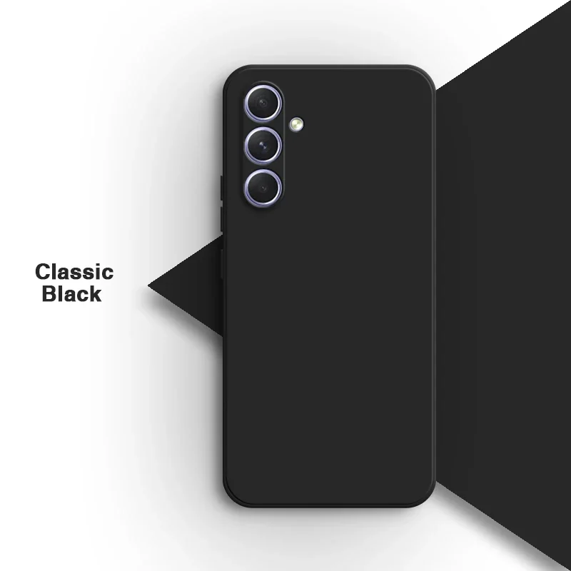 Premium Liquid Silicone Soft Back Cover - High Quality Phone Case
