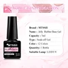 12PCS Jelly Nude Rubber Base Gel Set Black Crystal Translucent Color Construction Gel Semi Permanent Soak Off UV LED Varnish Kit 6