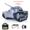 In Stock Mato Metal 1/16 Scale German Panzer III BB Shooting RTR RC Tank 1223  Gift Toys 2