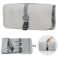 Sac de rangement de voyage Compact pour Dyson Airwrap et accessoires, extérieur rembourré, tapis interne résistant à la chaleur, poches de rangement 