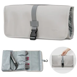 Compact Travel Storage Bag for Dyson Airwrap & Accessories | Padded Exterior | Internal Heat-Resistant Mat, Storage Pockets