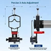 Universal Phone Scope Digiscope Adapter Metal Telescope Mount 3Axis Smartphone Holder For Spotting Scope With Remote 6