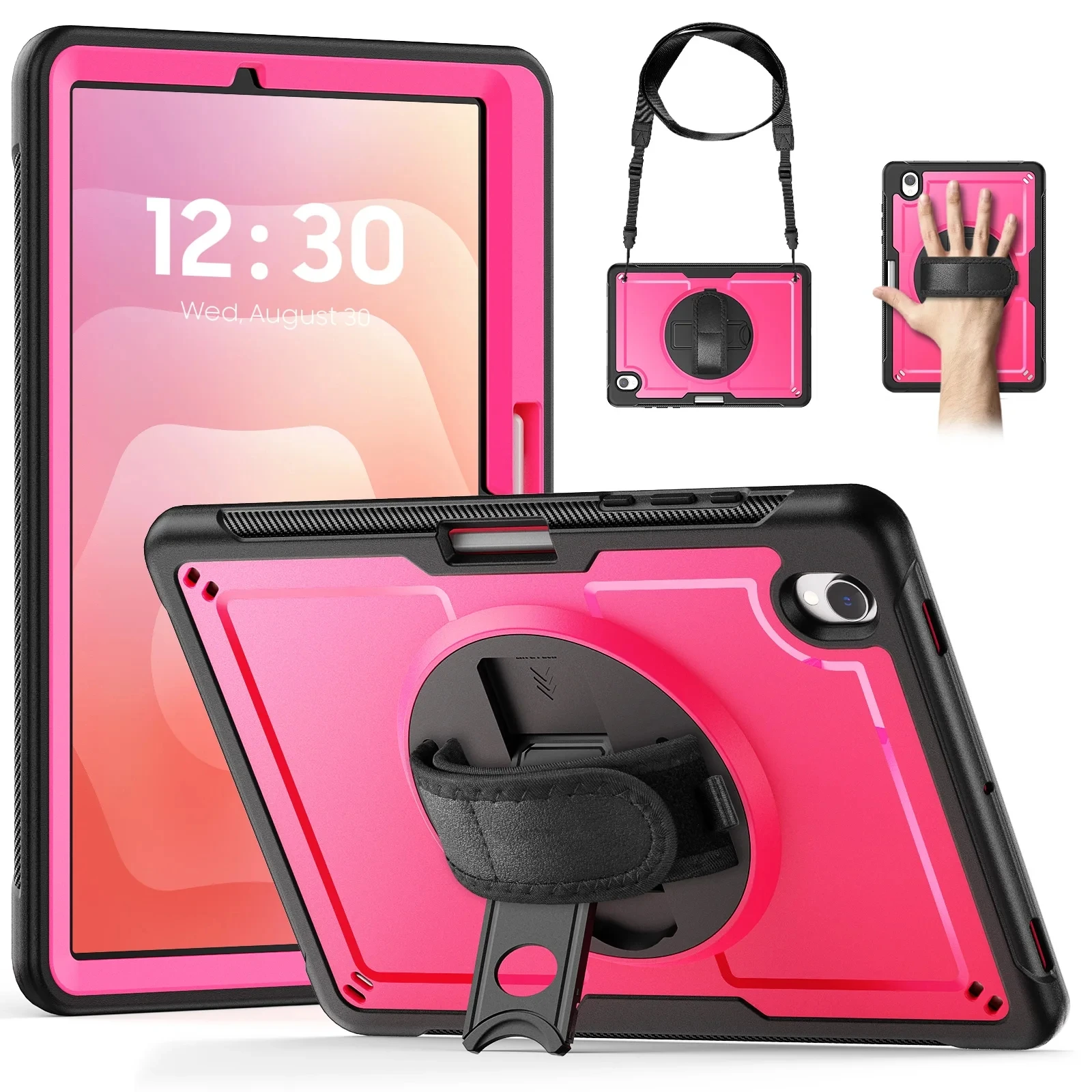 Shockproof Safe Hybrid Stand Tablet Cover