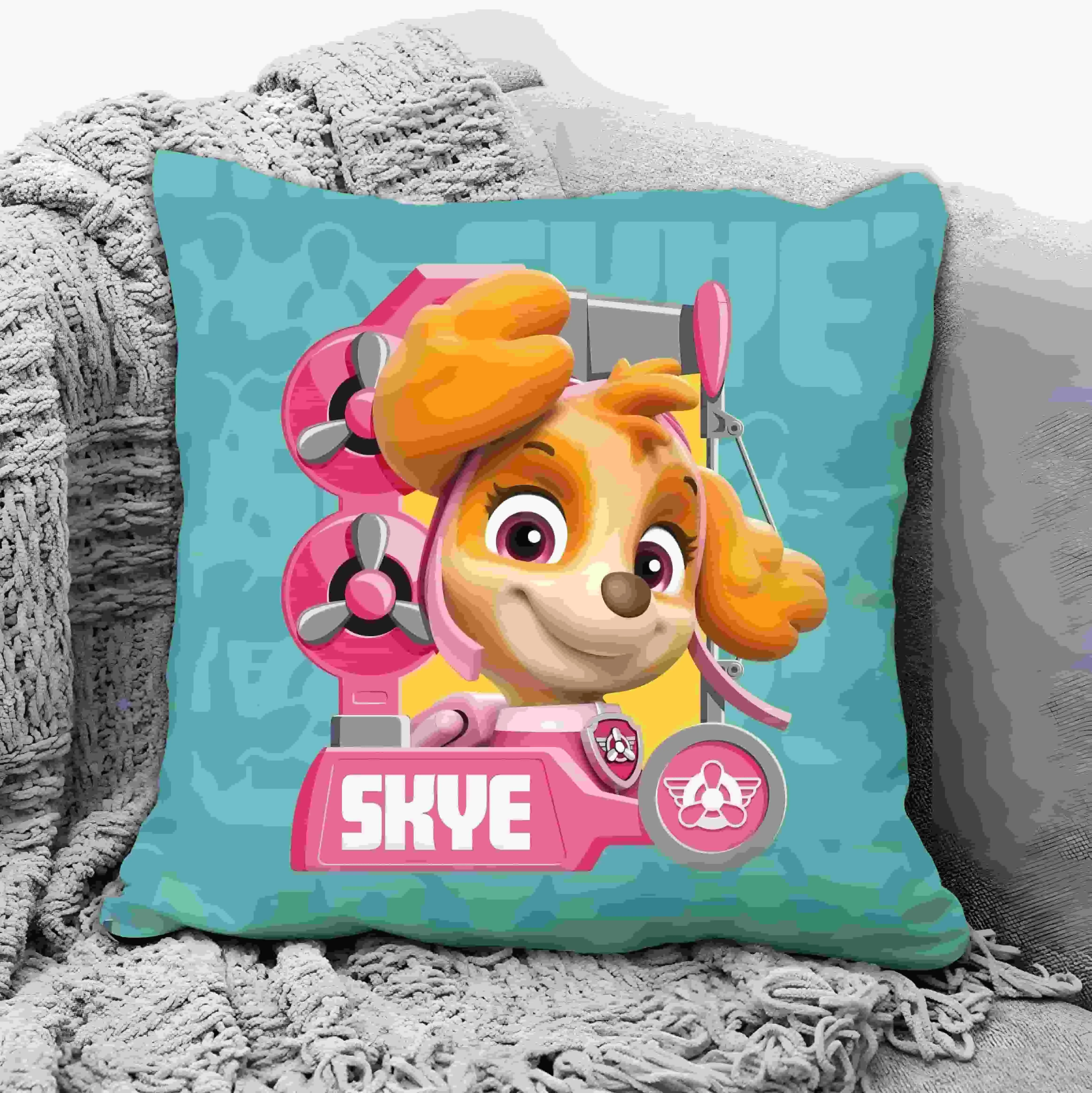 Cartoon Square Pillow Awaii Anime Soft Waist Sofa Cushion Printing Throw Pillow Throw Bedroom Pillows Cute dog