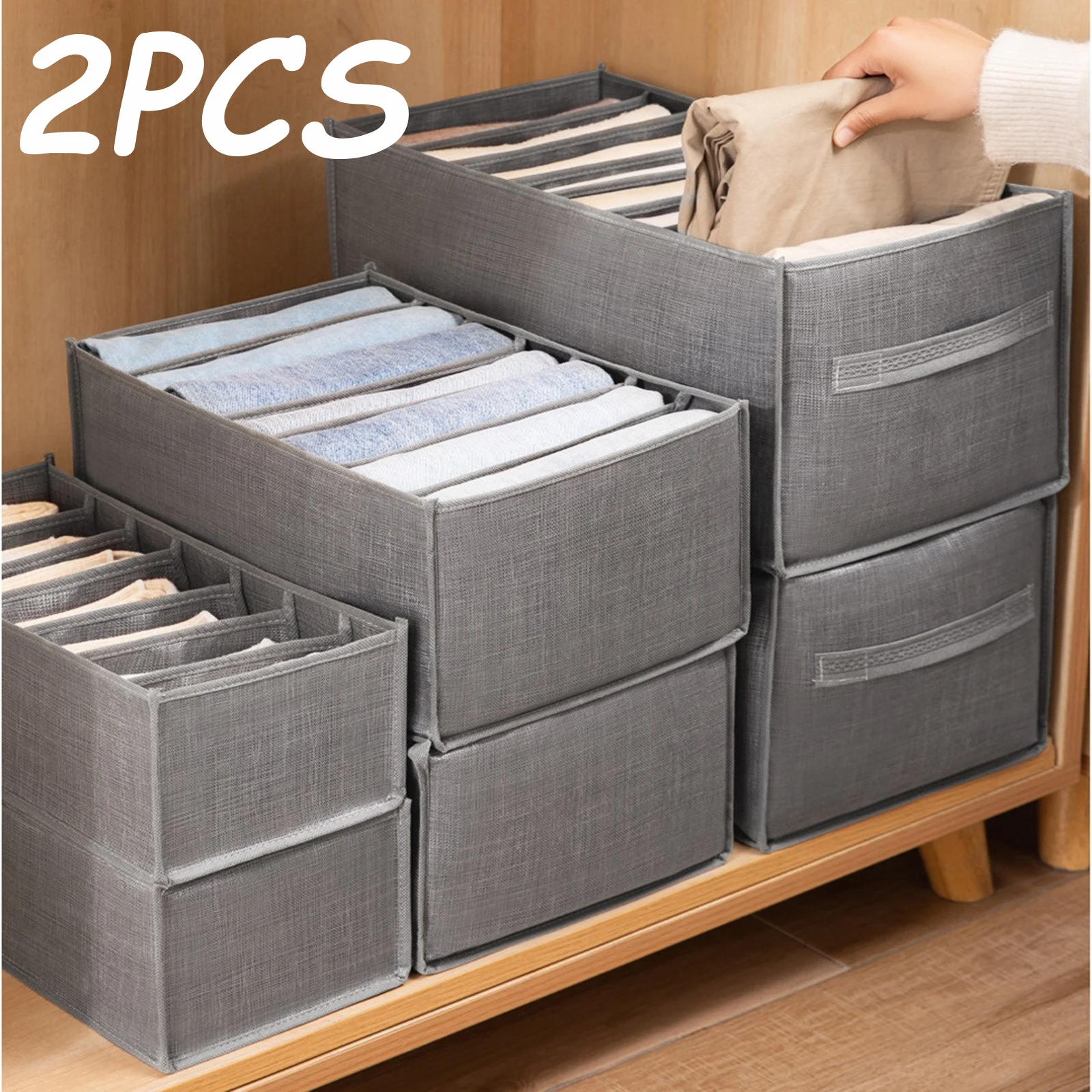 Closet Organizer for Underwear Socks Home Divider Storage Box Storage Organizer for