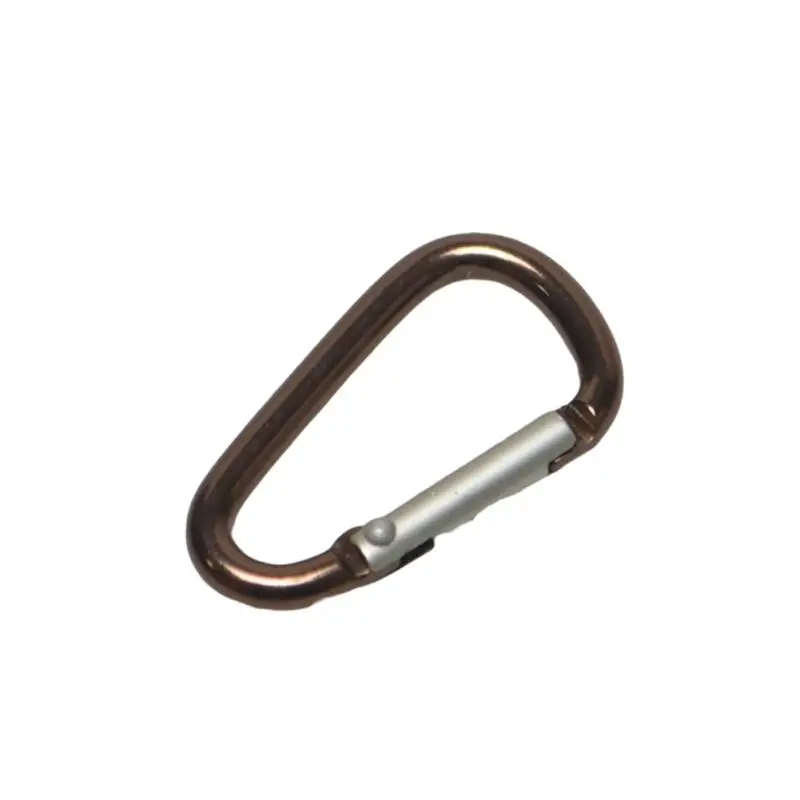 Carabiner Clip Set Aluminium Alloy 5PCS Tourist Hooks Fishing Carbin Buckle Caribiner Key Holder Keychain Camping Karabiners