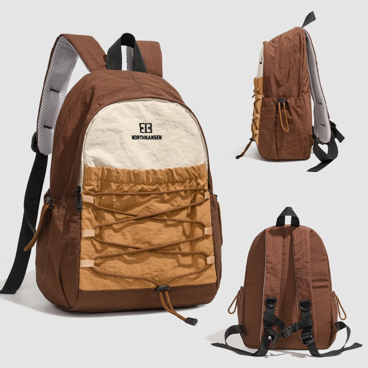 Outdoor Hiking Backpack, Small Lightweight Backpack, Mountaineering Bag, Mini School Bag, Work and Commuting Bag, College Student Camping Bag