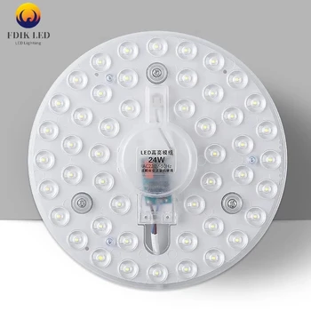 LED 링 패널 원형 조명, SMD LED 원형 천장 보드, 원형 램프 보드, AC 220V, 230V, 240V, 100W, 36W, 24W, 18W, 12W