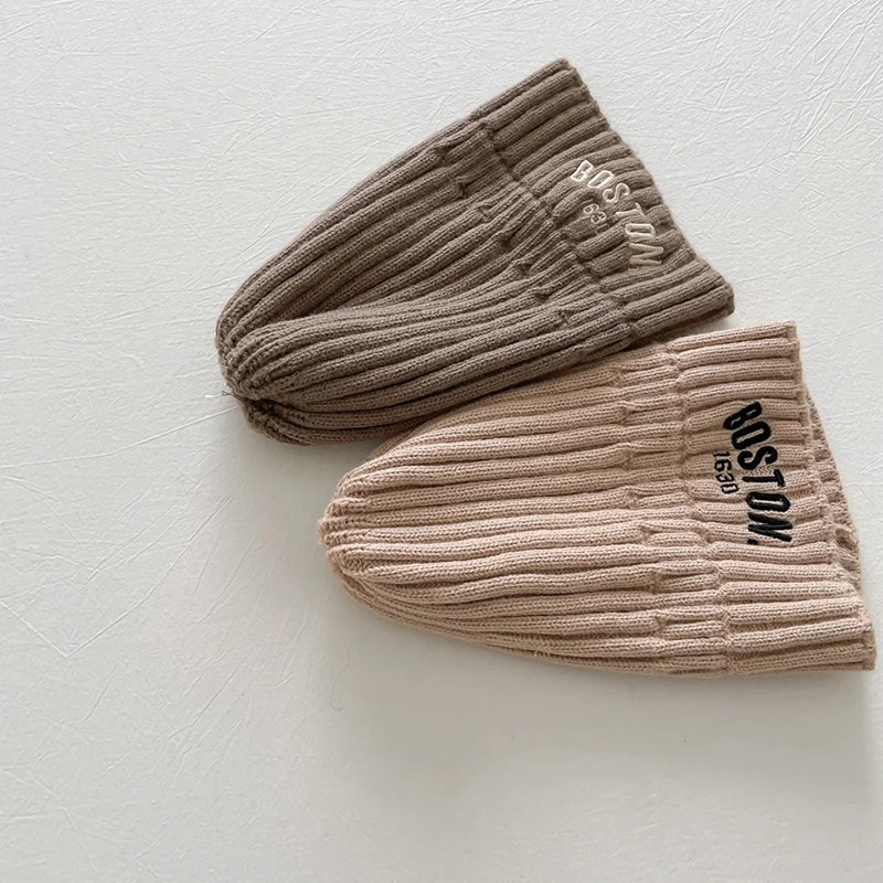 Knit Hat Winter Baby Toddler Kids Girls Boys Bonnet