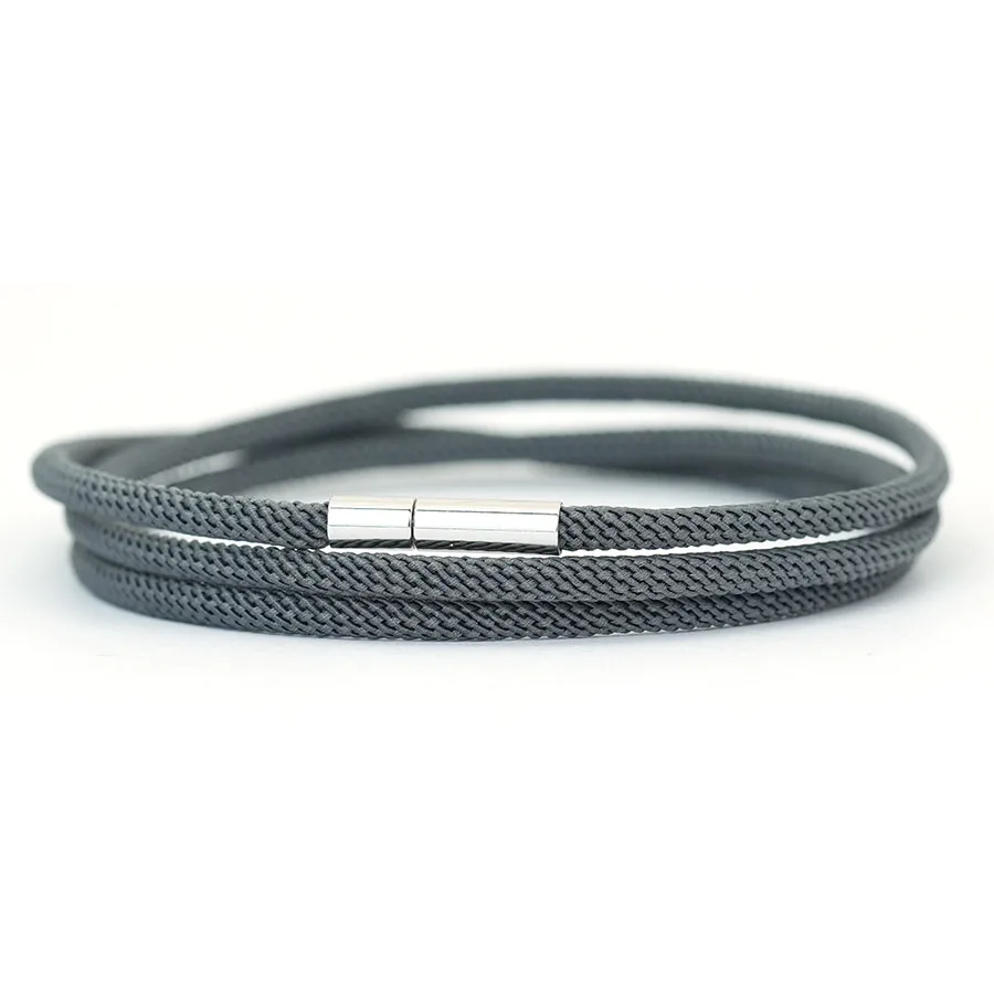 Noter Stilvolles 3-lagiges Schnurarmband für Herren, 6 Farben, Klasse A, Milan-Schnurkette, Freizeit, vielseitige Accessoires, perfektes Geschenk für Ihn – Detail 11