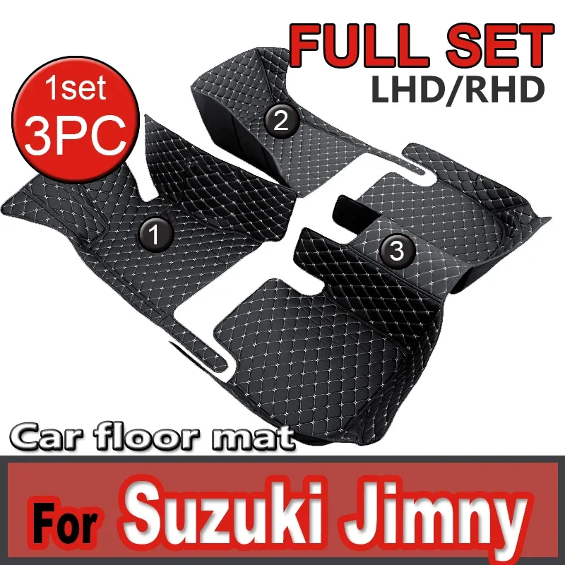 

Автомобильный напольный коврик для Suzuki Jimny Sierra JB64W JB74W 2019 2020 2021 2022 Tapete автомобильный комплект автомобильных ковриков автомобильные аксессуары