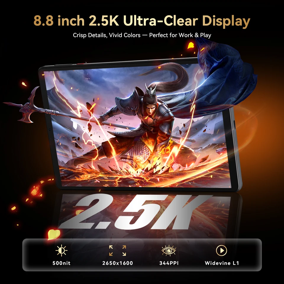 ワールドプレミア Headwolf TiTan1 4G LTEタブレット MTK Dimensity