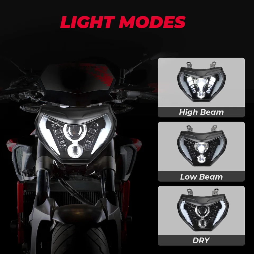 MT-09 ヘッドライト S583fdce7945946a2887346a7658de