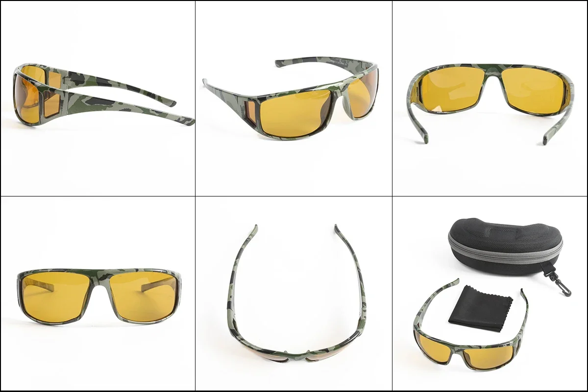 MAXCATCH Polarisierte Fliegenfischer-Sonnenbrille mit UV400-Schutz, Schildpatt-Rahmen, Sport-Fischerbrille für Outdoor-Angelausflüge – Detail 17