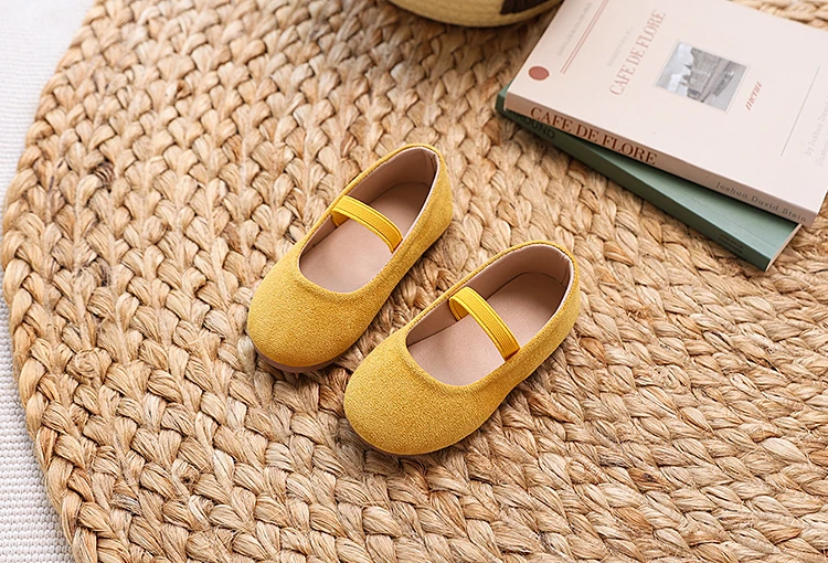 Mode Kinder Ballett Kleider Schuhe Frühling Herbst Neue Mädchen Leder Schuhe Prinzessin Einfache Casual Kinder Flache Schuhe Non-slip sohle – Detail 20
