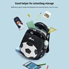 Lightweight Backpack For Boy Sport Schoolbag 1-3 Grade Backpack Large Boy Football Schoolbag Waterproof Boy Backpack 4