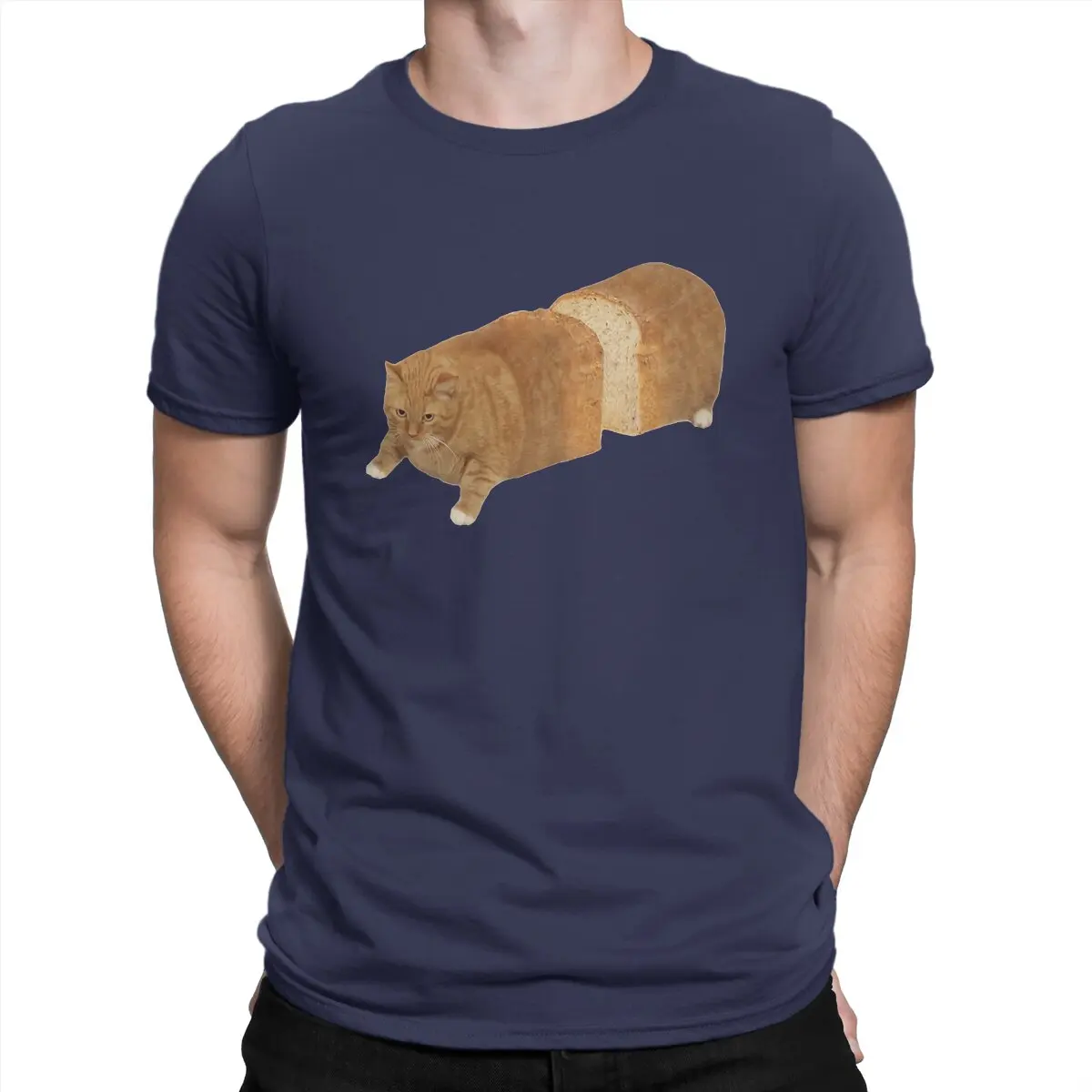 thumbnail image 1 of Camiseta especial Cat Loaf, camiseta Heavy Mental Cat Leisure, artículos para hombres y mujeres, 1 of 7
