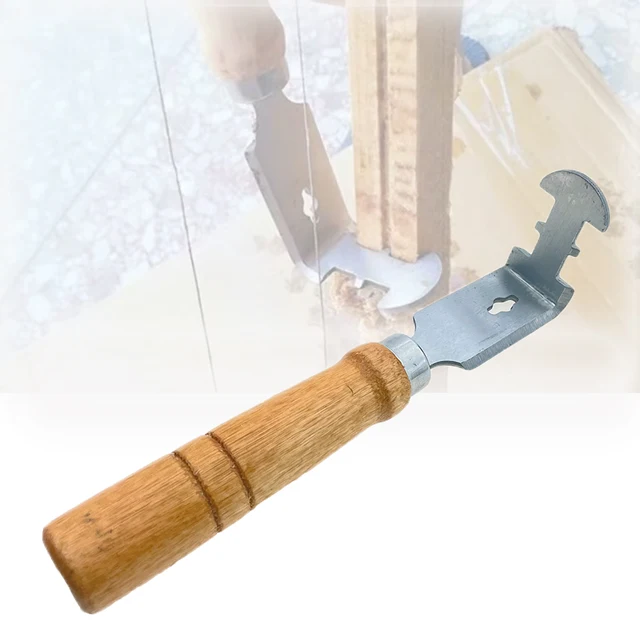 1Dcs Méhkas Keret És Doboz Lapáttisztítás Tisztító Fa Fogantyúkon Scoop Out Viaszpengék Penge, Amely Alkalmas A Méhelőszerszámokhoz