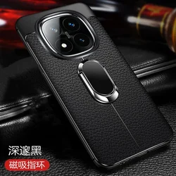 Magnetische Schokbestendige Siliconen Ringhouder Case met Bumper Bescherming