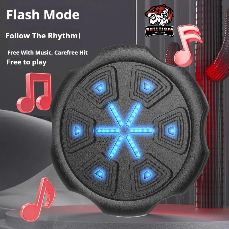 Music Wall Mounted Boxing Target Wall Target Fitness Sports for Adult/Children Kickboxing Exercise Response Martial Indoor Equip