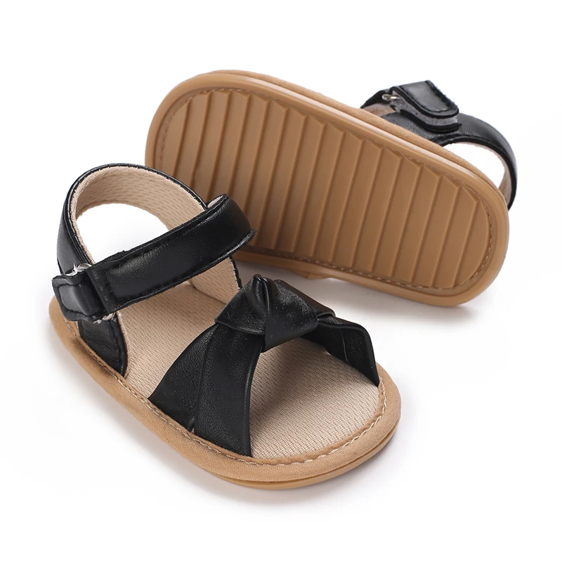 Fashionable and Cute Butterfly Bow Breathable Open Toe Sandals Suitable For Baby Girls Lightweight and Non Slip Sandals Summer