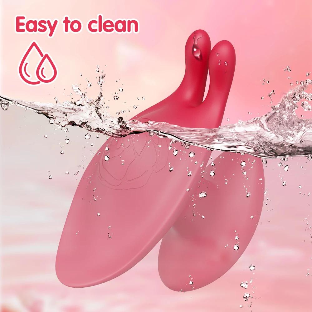 Rabbit Vibrator Clitoris Stimulator for Women Nipples Vibrator Clit Massager Female Masturbation Adult Goods Sex Toy for Women