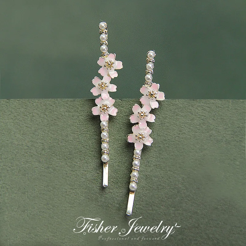 Koreanische Mode Blume Opal Perle Haarnadeln Geschenke Frauen Mädchen Haar Clips Pins Barrettes Zubehör Haarspange Grips Kopfschmuck – Detail 21