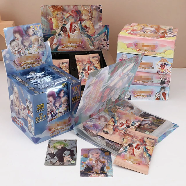 Deusa história coleção booster caixa 10m04 pr anime sexy conjunto completo  waifu borad jogos tcg menina festa de cartão do presente do miúdo -  AliExpress