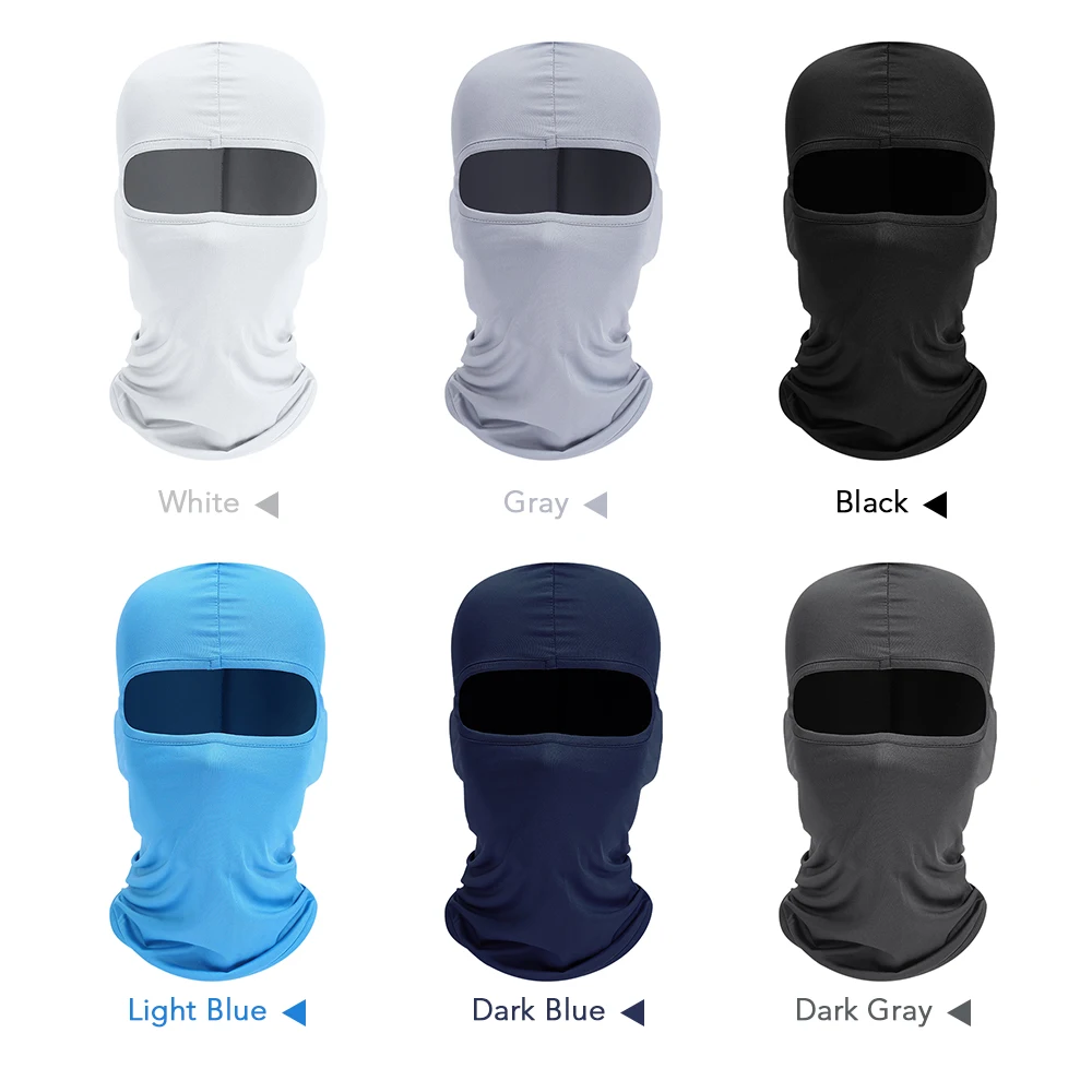 Motorcycle Balaclava Full Face Cover Warmer Windproof Breathable Motorbike Motocross Cycling Biker Cycling Anti-UV Men Helmet 5
