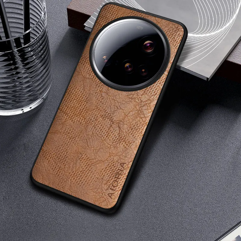Leather Business Wind Pattern Cover