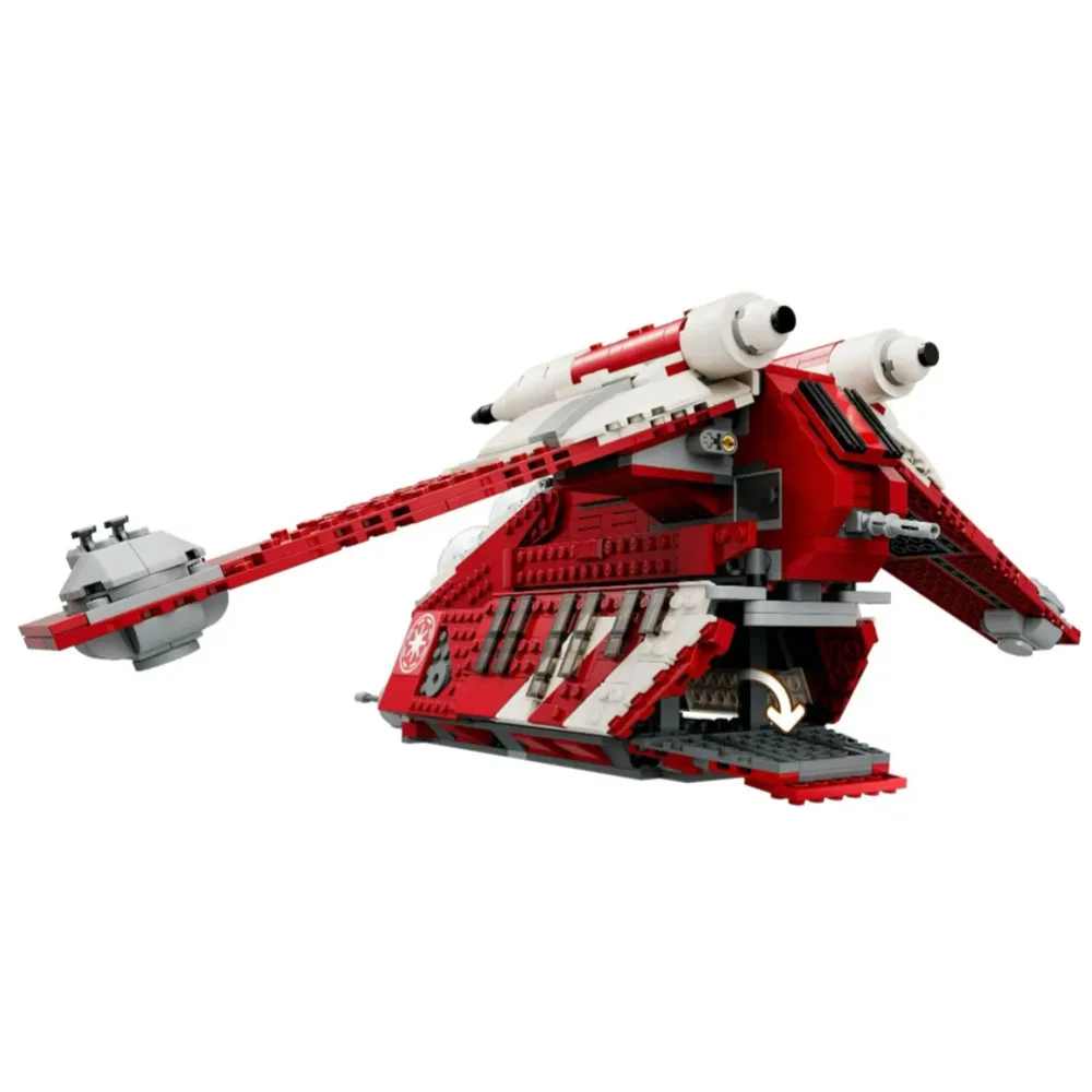 Staredamp Republic Gunship & Wars Building Blocks MOC Bricks Toys For Children Compatible Model Christmas Gifts building block toys building toy set
