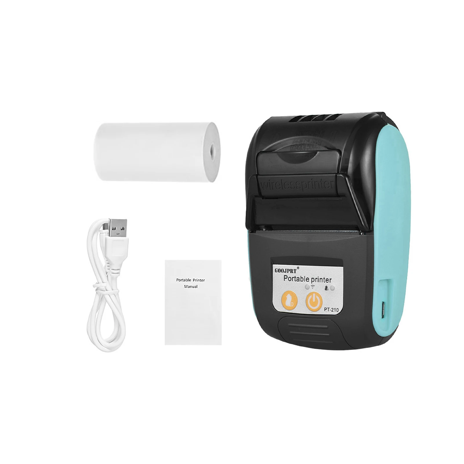 Portable Thermal Receipt Printer for Retail, Restaurants, and Logistics