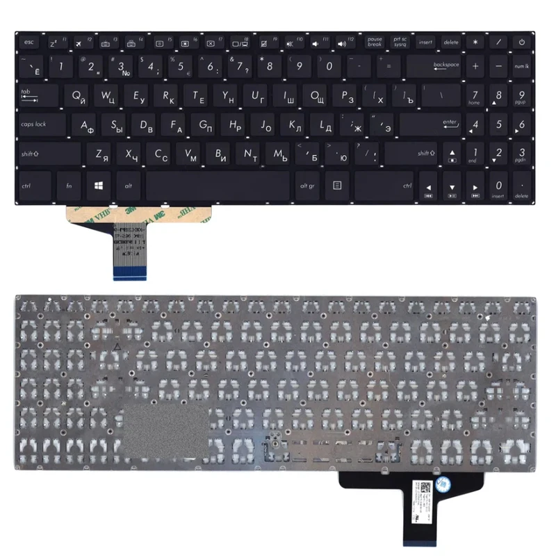 Клавиатура для ноутбука Asus VivoBook N580 N580V M580 X580VD X580 без подсветки